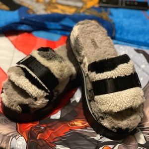 UGG Cali collage platform fluffitas